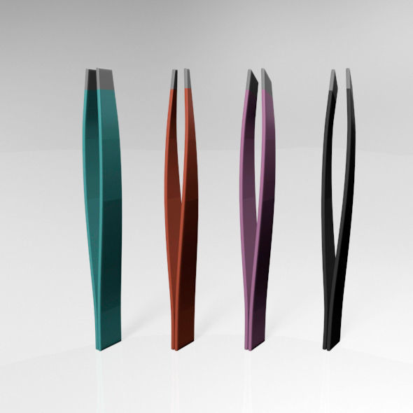 Tweezers 01 3D model_15