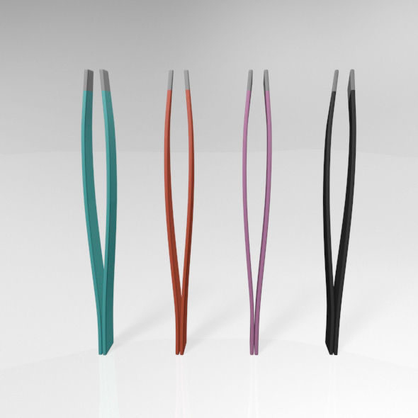 Tweezers 01 3D model_16