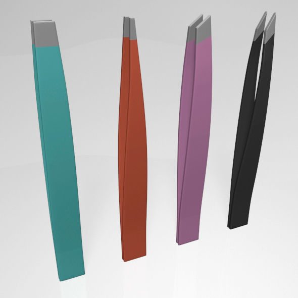 Tweezers 01 3D model_2
