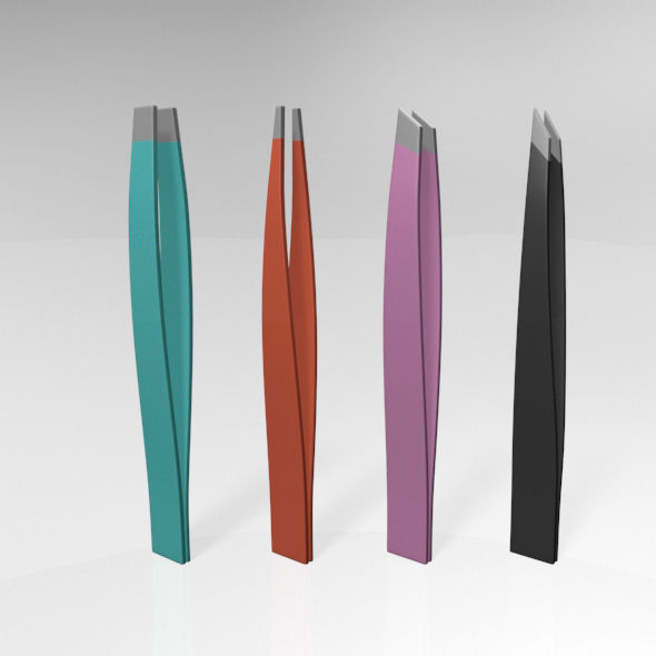 Tweezers 01 3D model_12