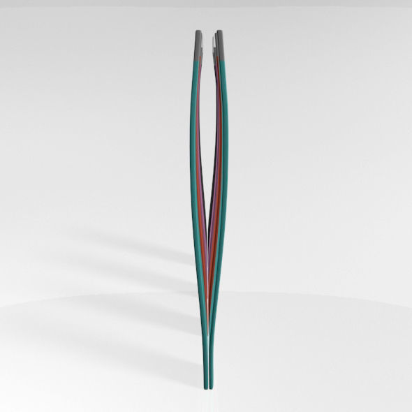 Tweezers 01 3D model_3