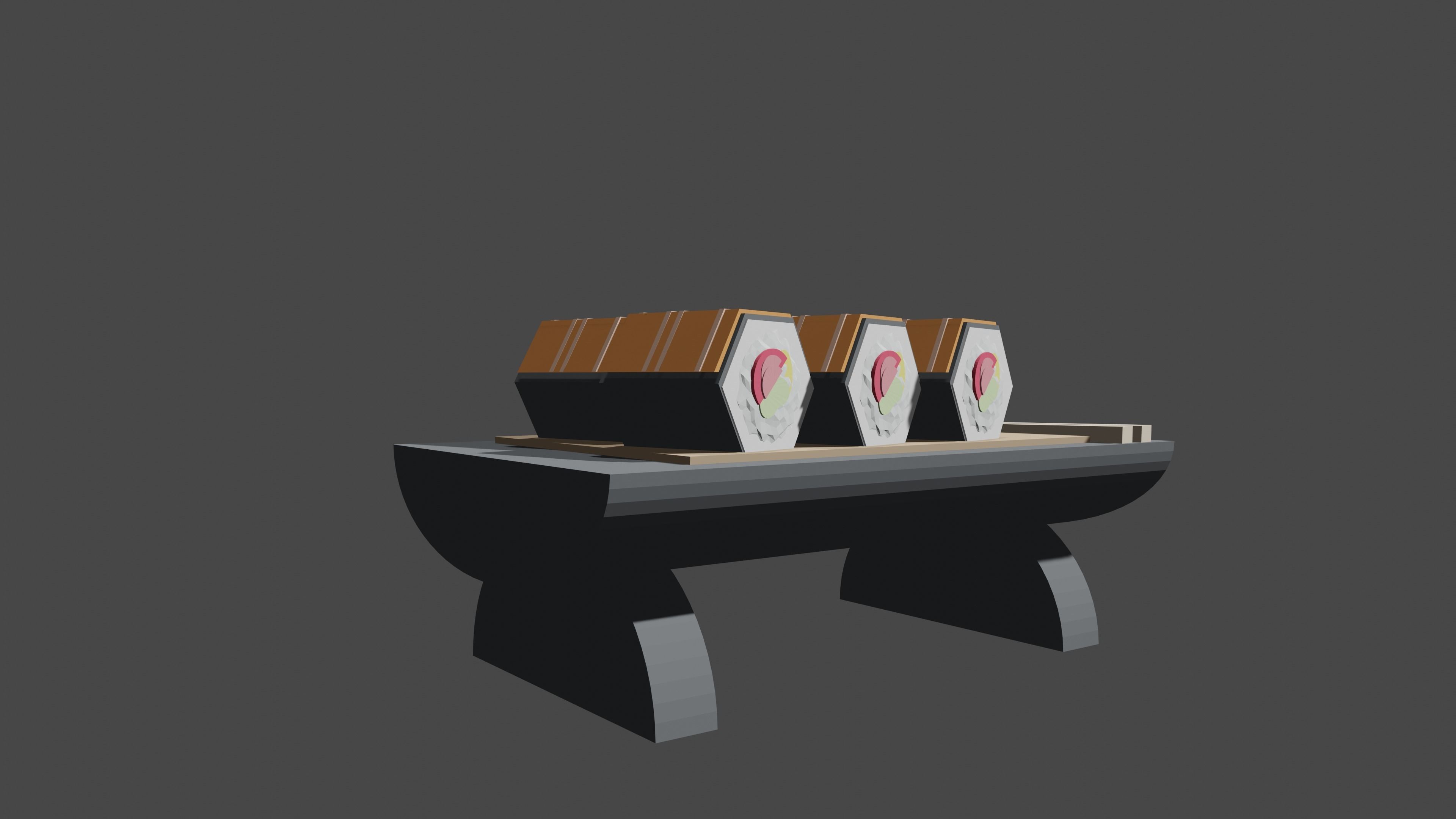 Sushi WOU Kit 3D model_2