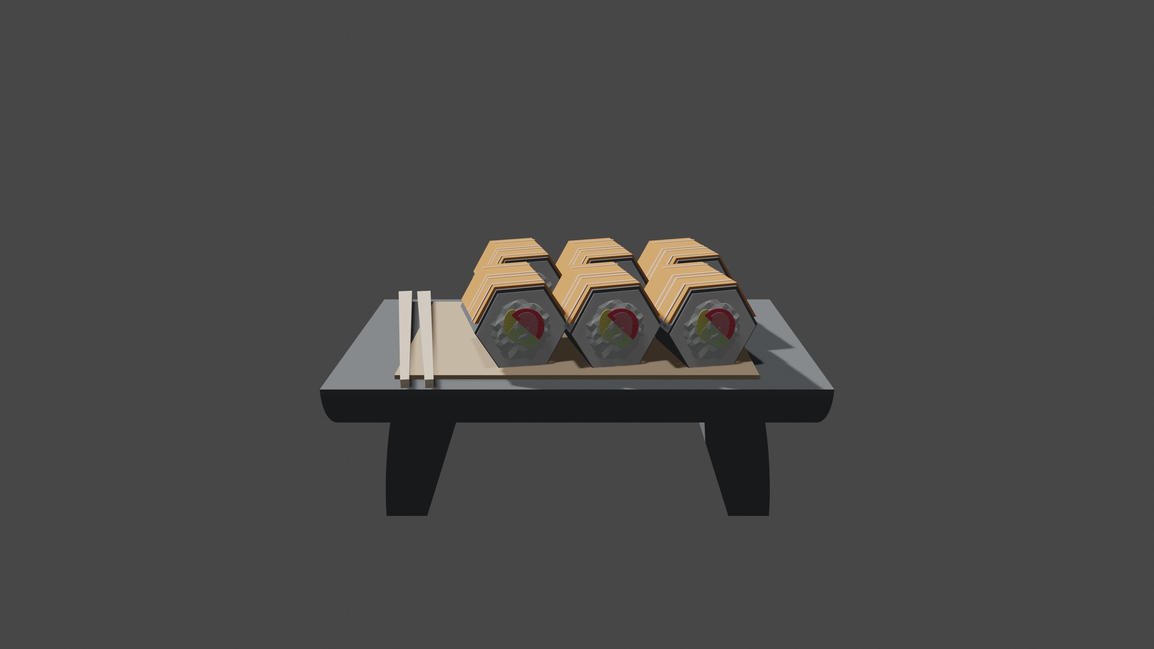 Sushi WOU Kit 3D model_3