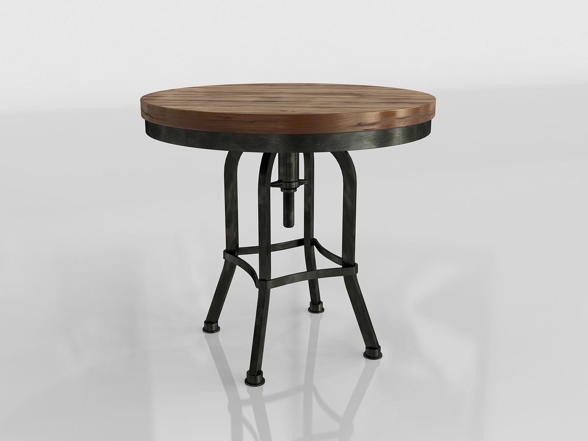Weldon Side Table Free 3D model_1