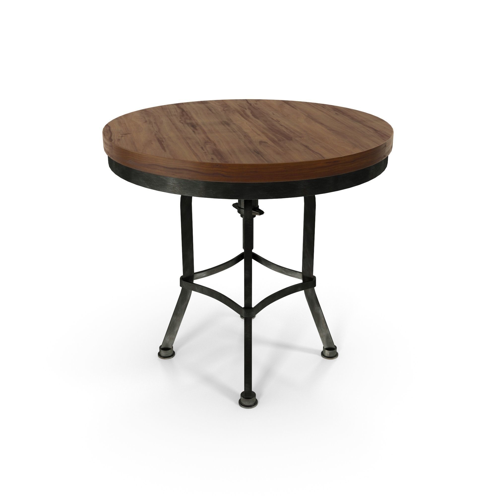 Weldon Side Table Free 3D model_3