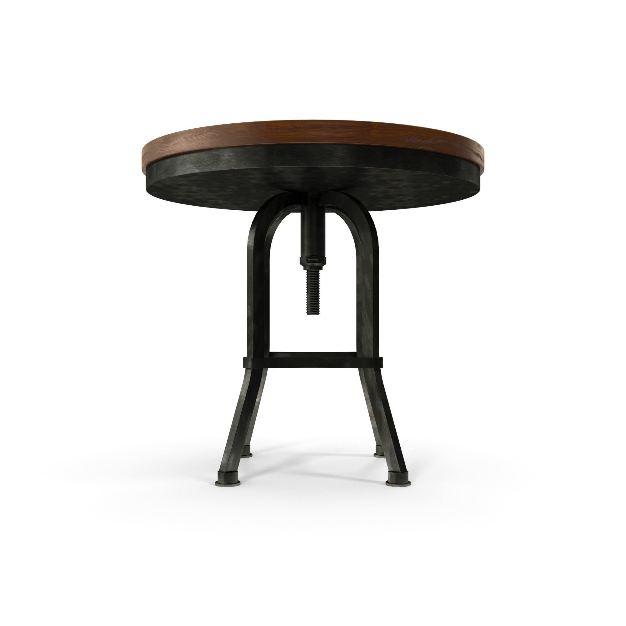 Weldon Side Table Free 3D model_5