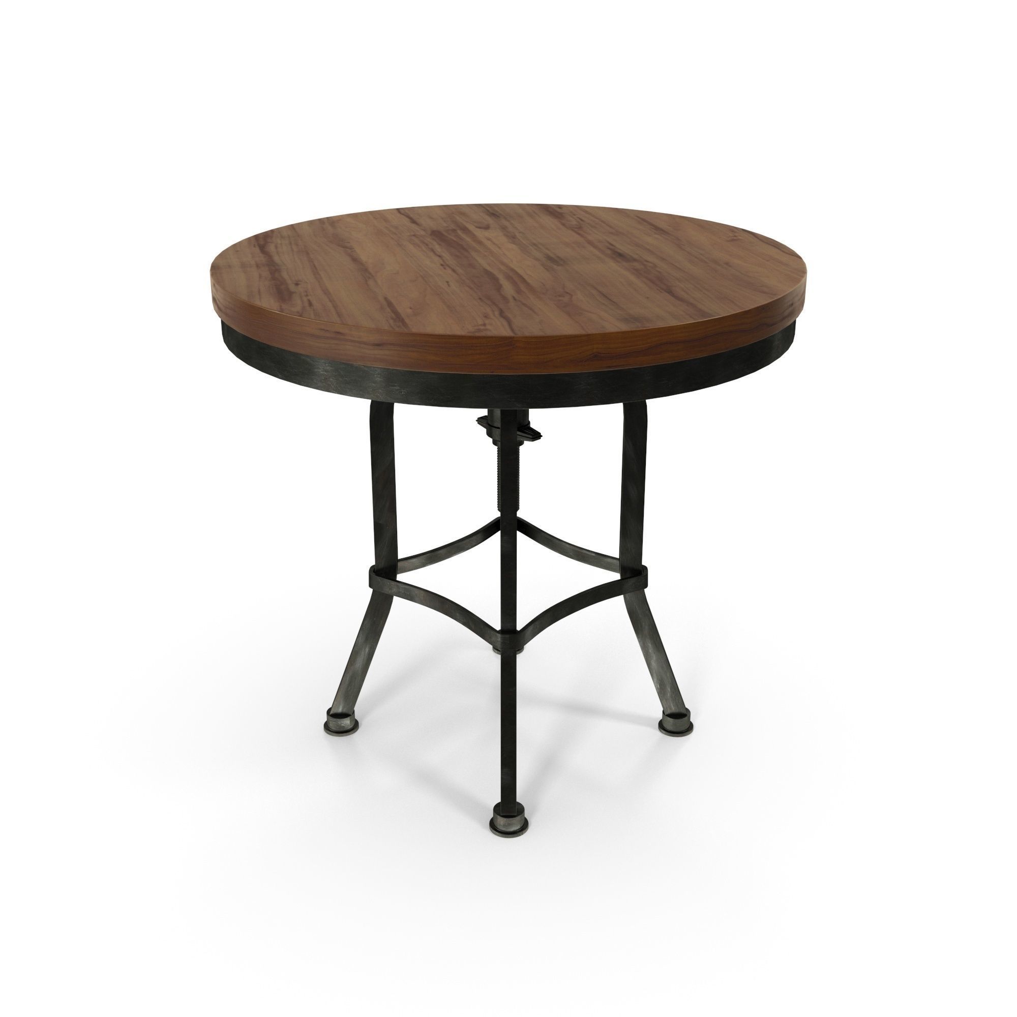 Weldon Side Table Free 3D model_4
