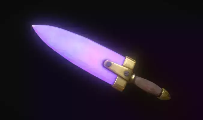Magic Ceramic Blade Free low-poly 3D model