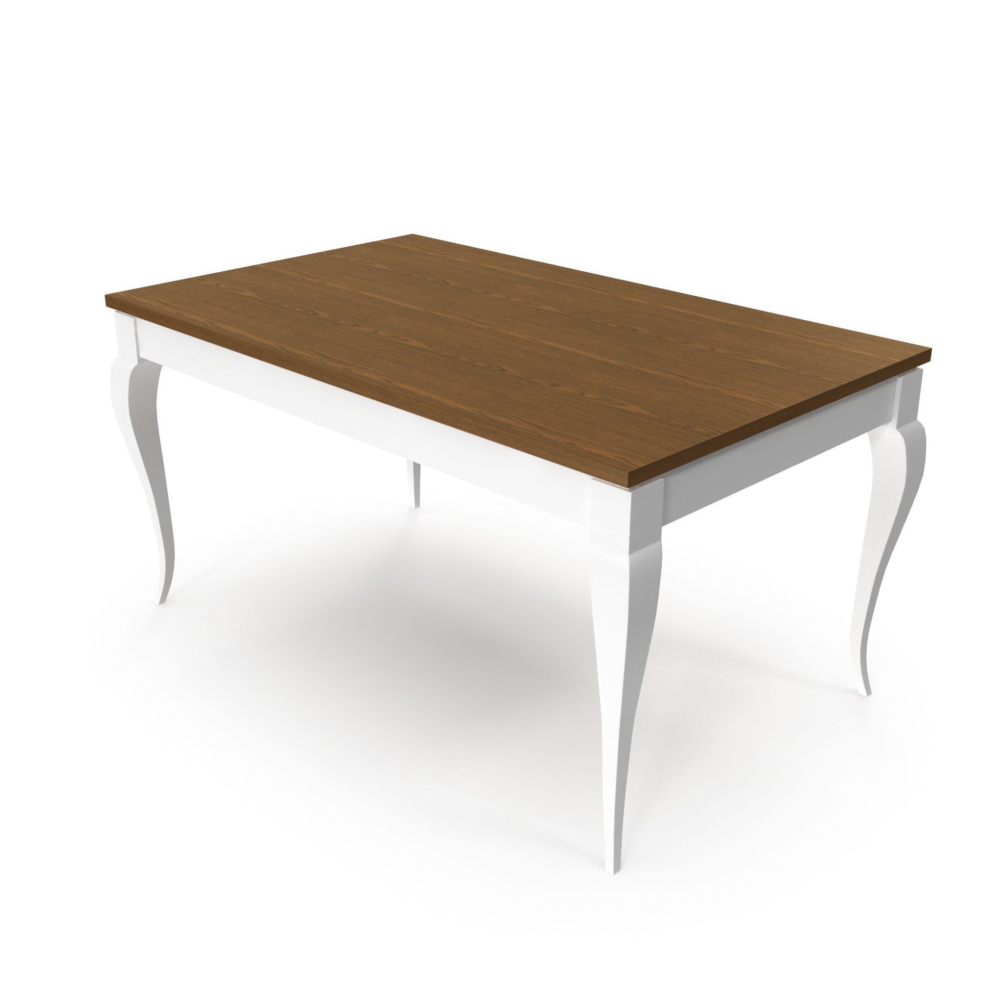 Din Table Free 3D model_2