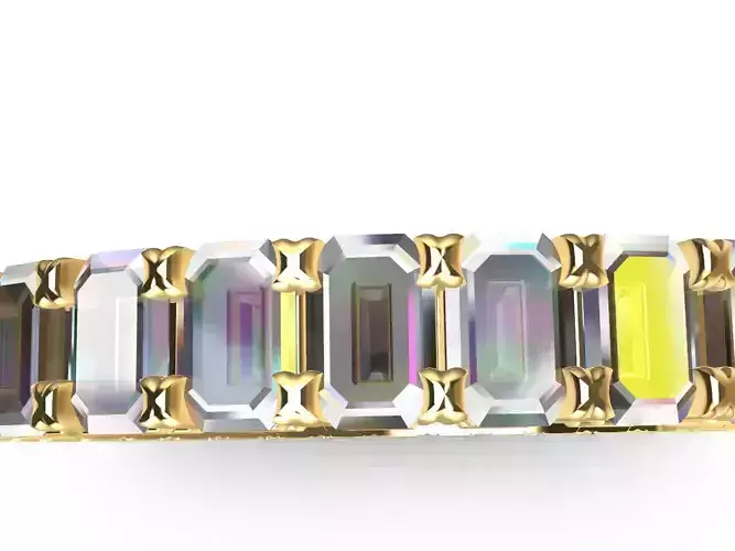 eternity ring Stl file verified 5 ring sizes stl files available 3D print model