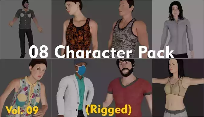 08 Character Pack Vol 9