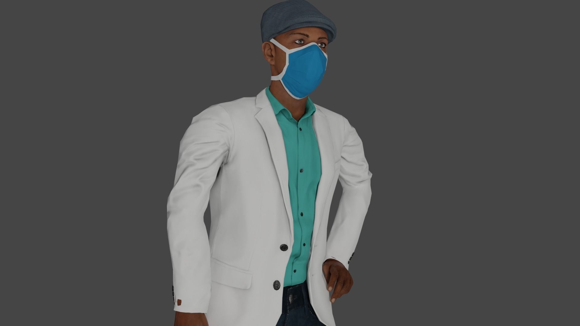 08 Character Pack Vol 9 3D model_28