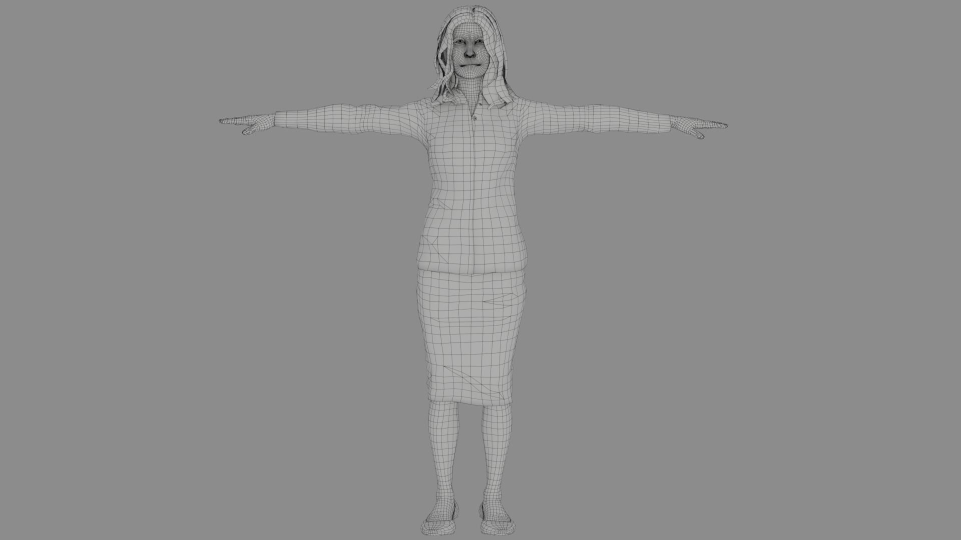 08 Character Pack Vol 9 3D model_10