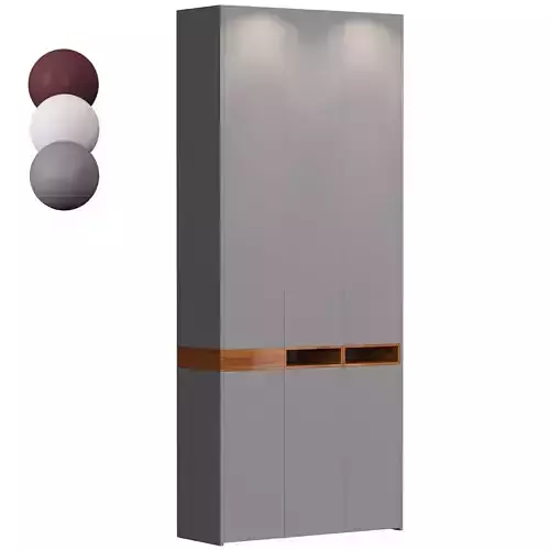 CUPBOARD 5 wardrobe with three doors 3D model