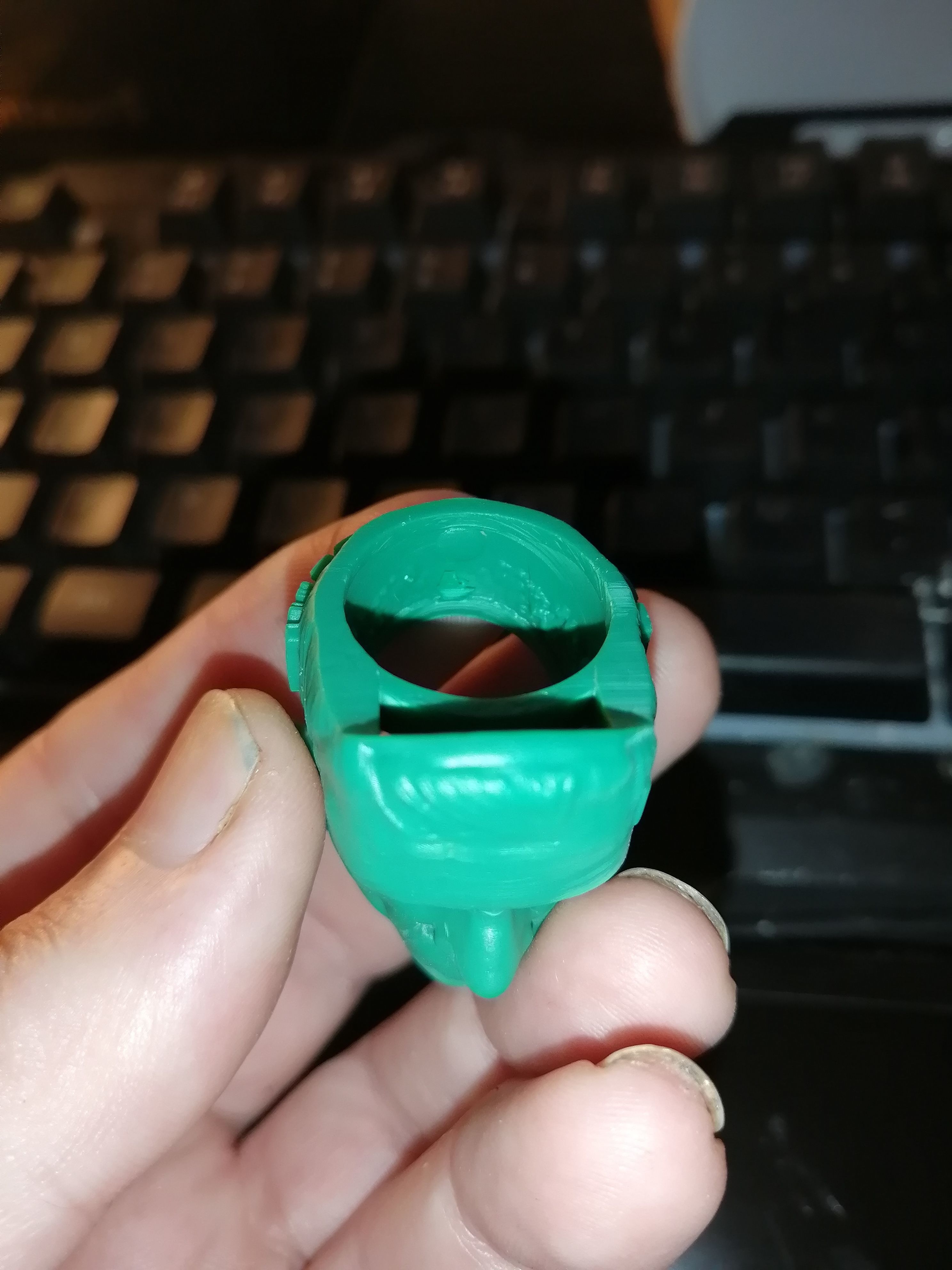 FRANKENSTEIN RING 3D print model_6