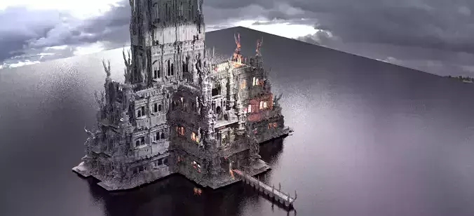 Towers of Cthulhu 3D model