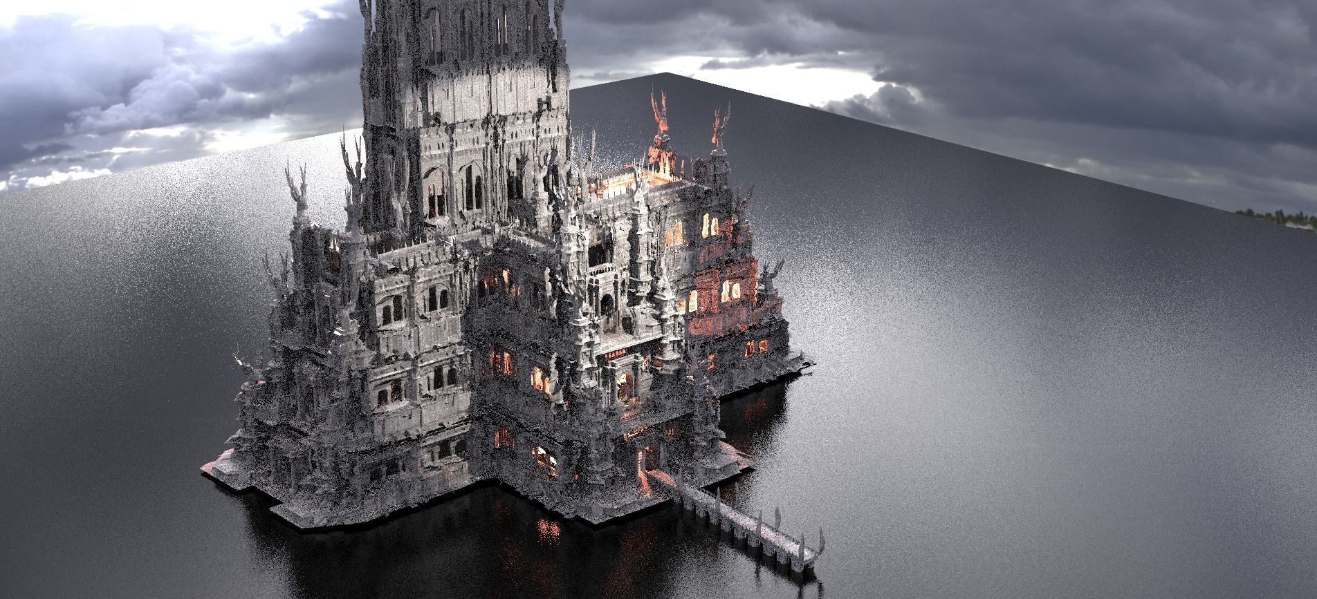 Towers of Cthulhu 3D model_1