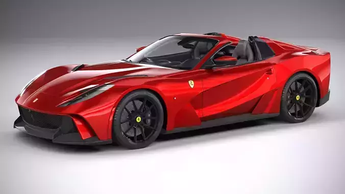 Novitec Ferrari 812 N-Largo Convertible 2021 3D model