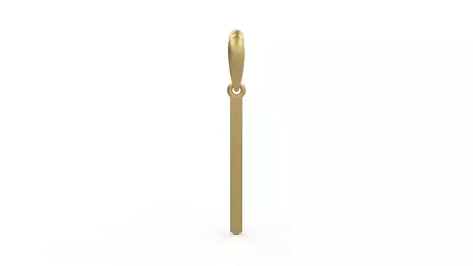 Initial Letters Pendant Crepitus I