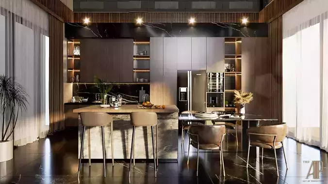 Interior Design Living Room Dining Room Kitchen Foyer area