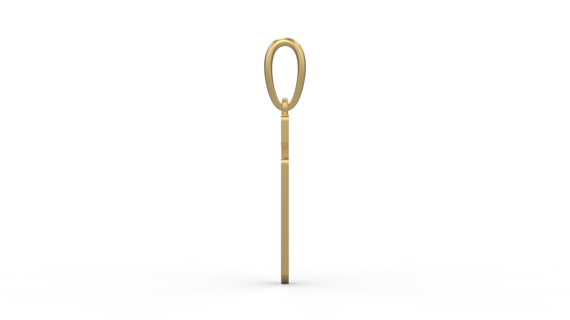 Initial Letters Pendant Crepitus S 3D print model_2