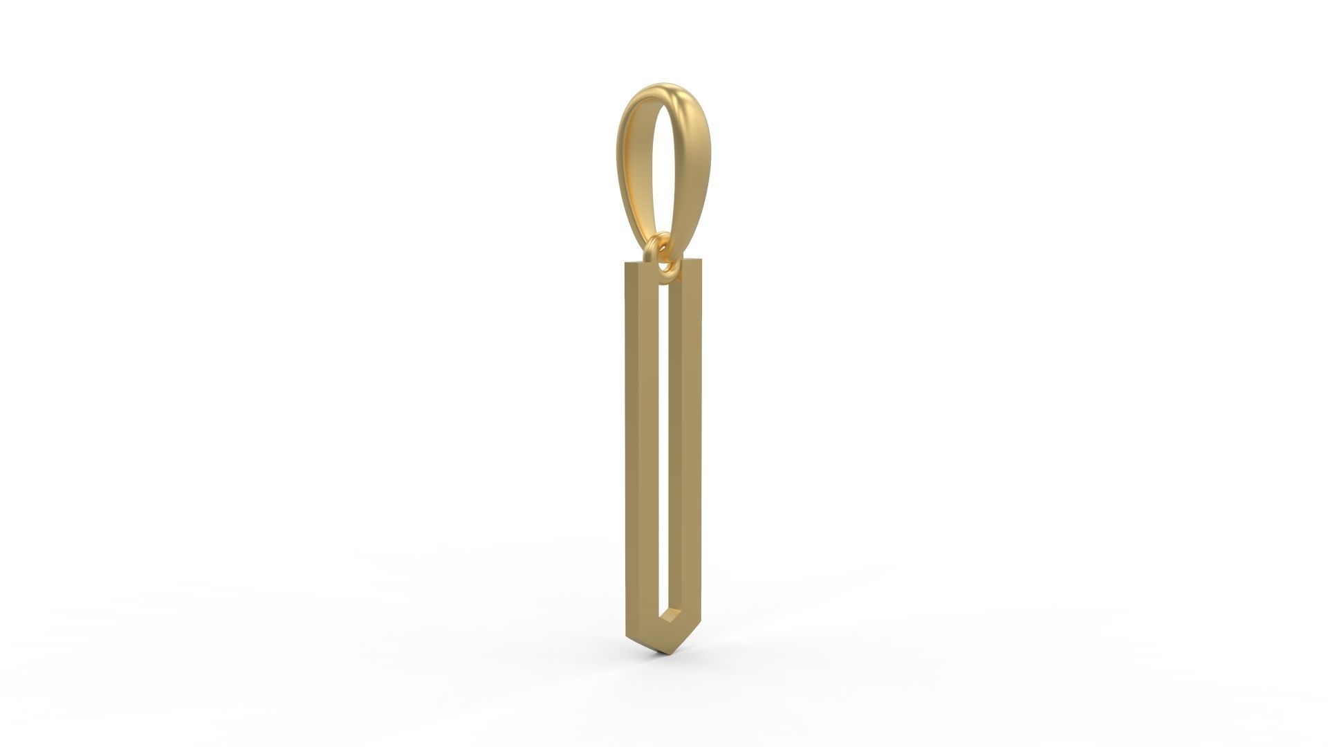 Initial Letters Pendant Crepitus V 3D print model_3