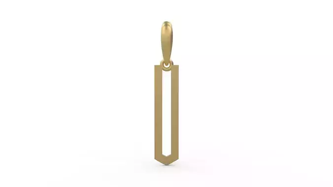 Initial Letters Pendant Crepitus V