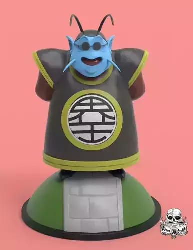 kaio sama dragon ball sculpture 3D print model