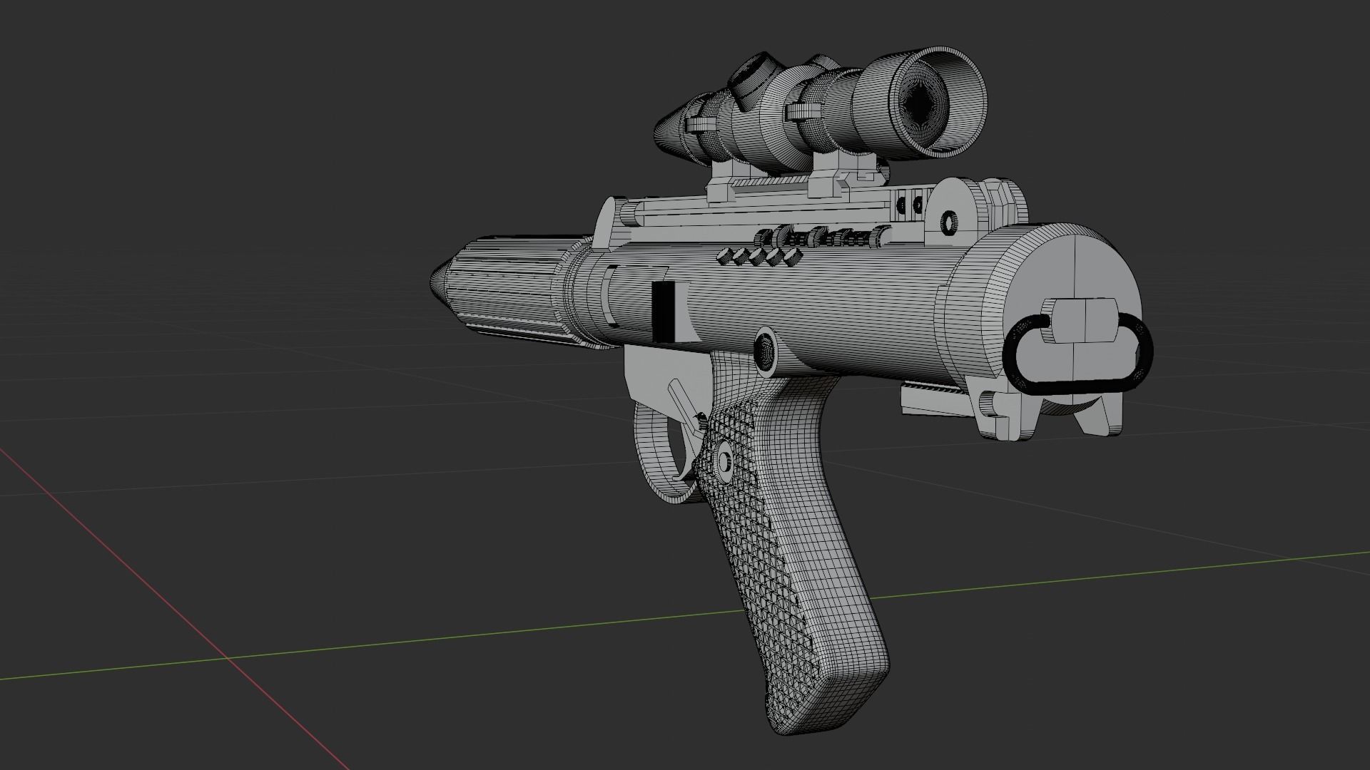 DH-17 Blaster 3D model_8