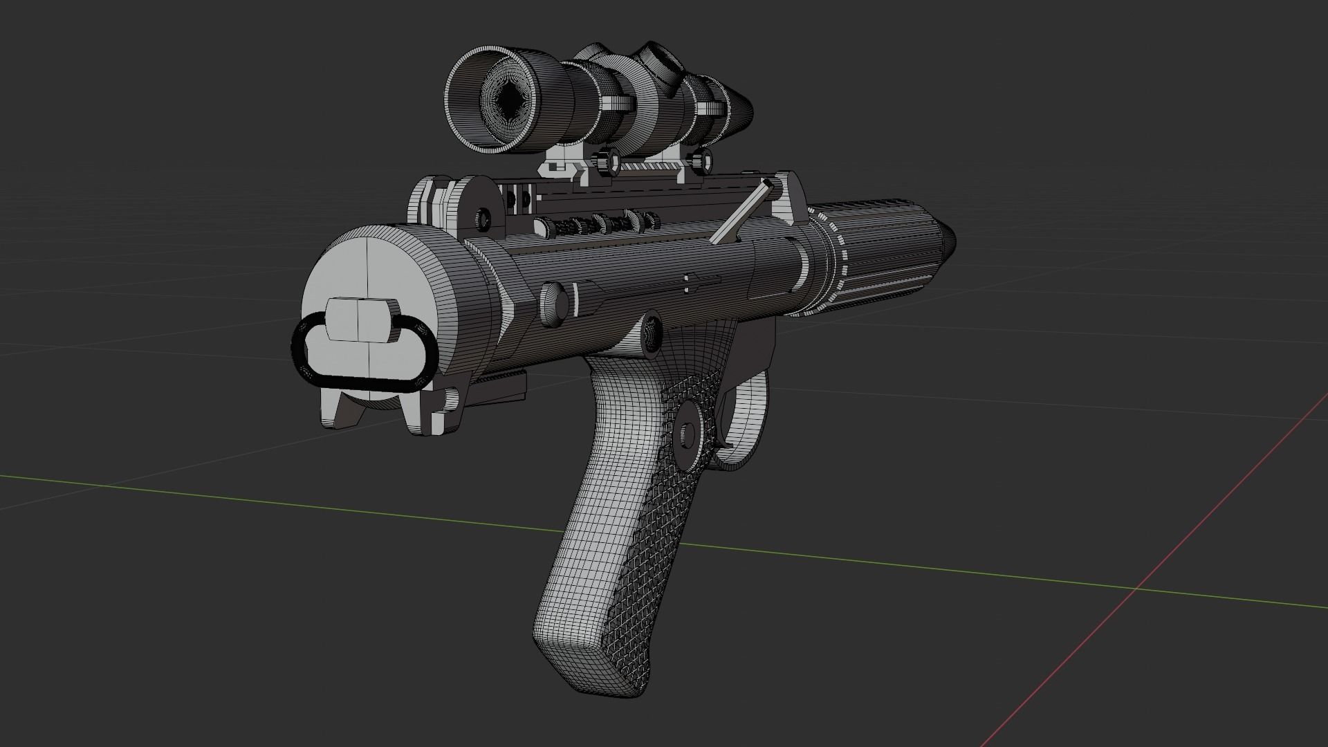 DH-17 Blaster 3D model_10