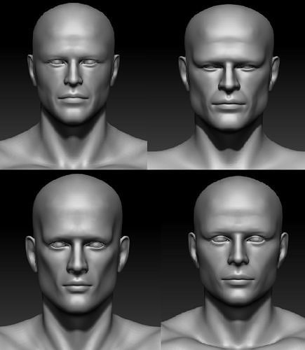 Man pack 3D Model Collection