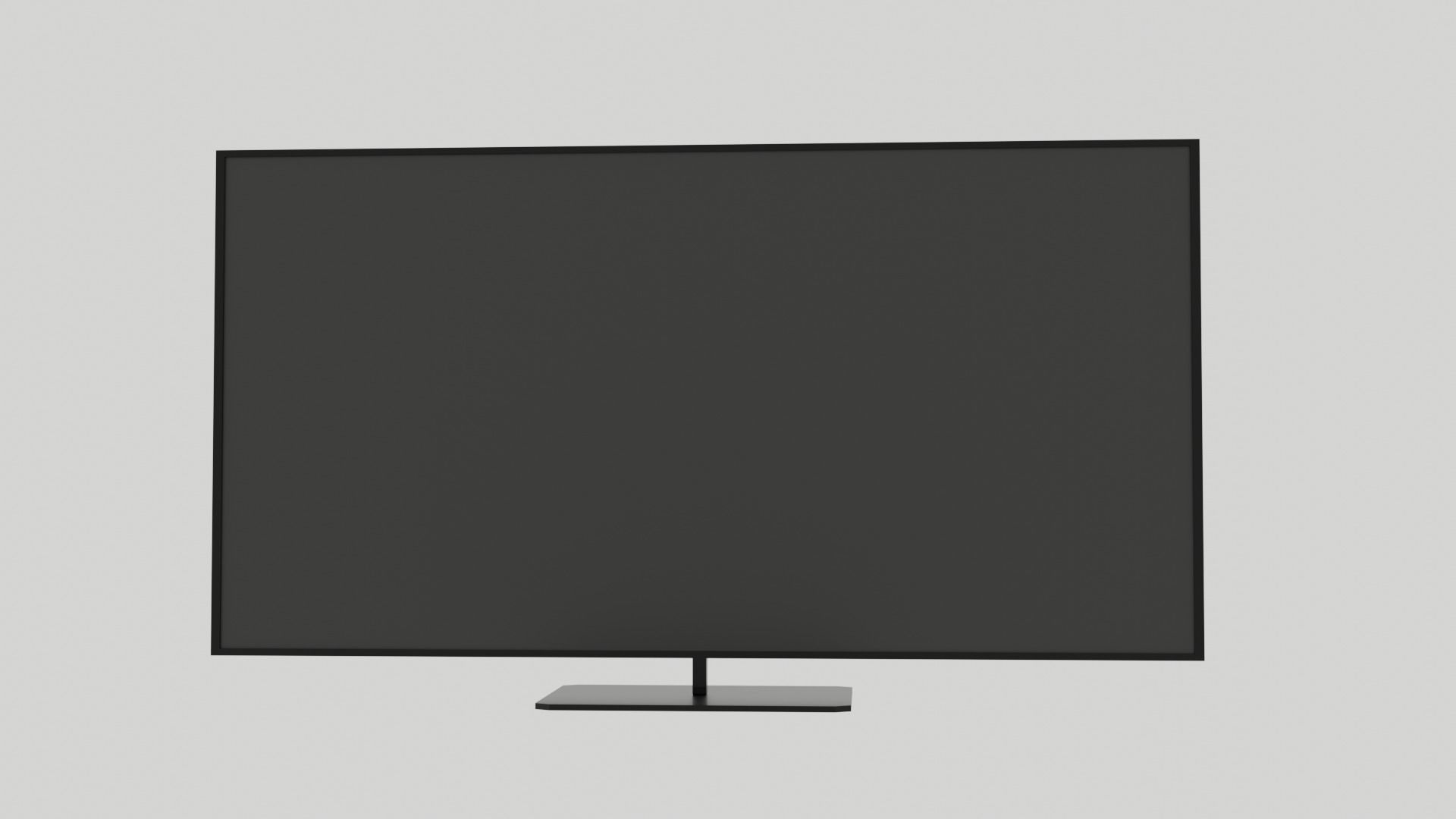 Smart TV 3D model_1