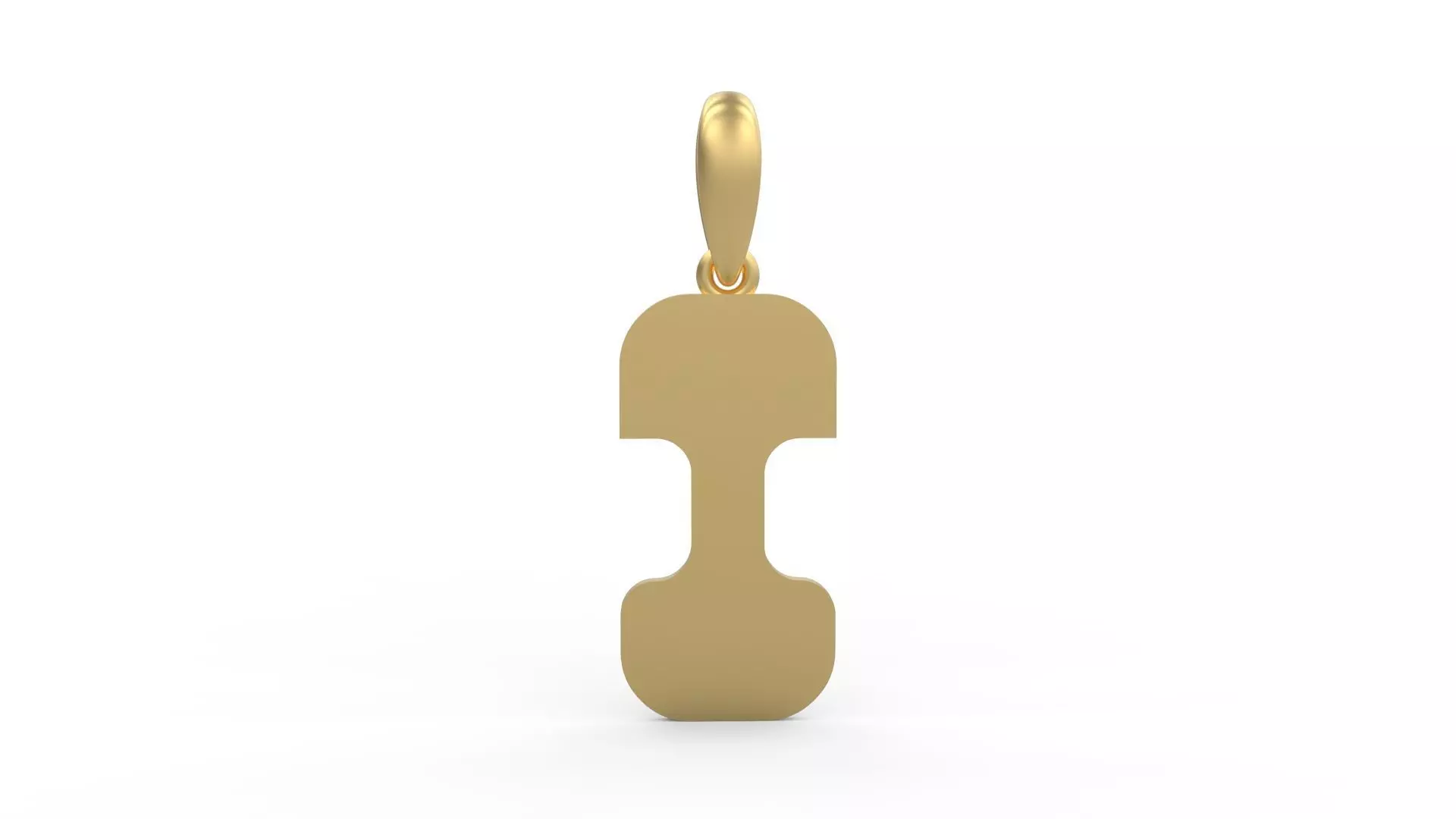 Initial Letters Pendant Discomobile 1972 I 3D print model_0