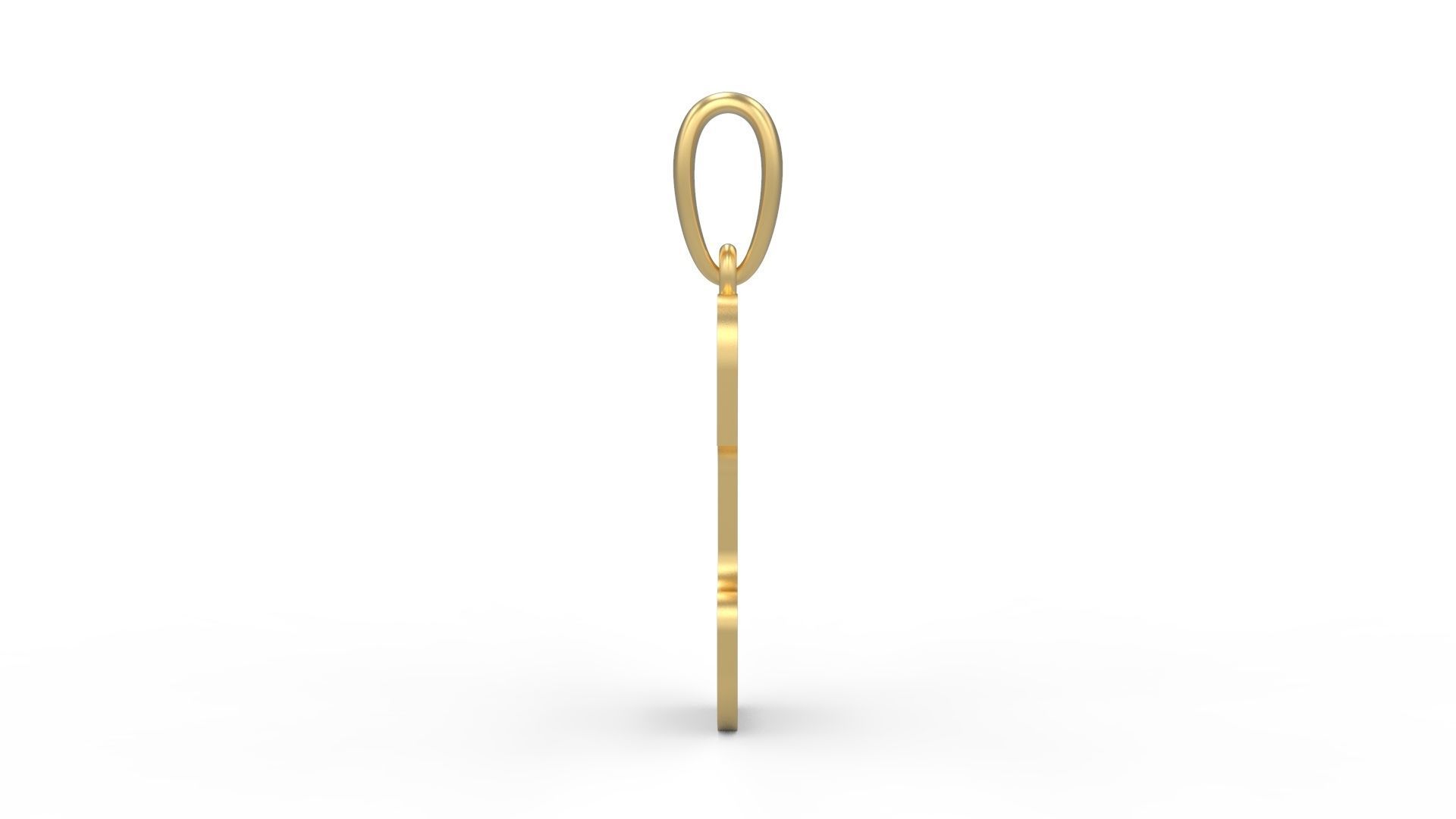 Initial Letters Pendant Discomobile 1972 I 3D print model_2