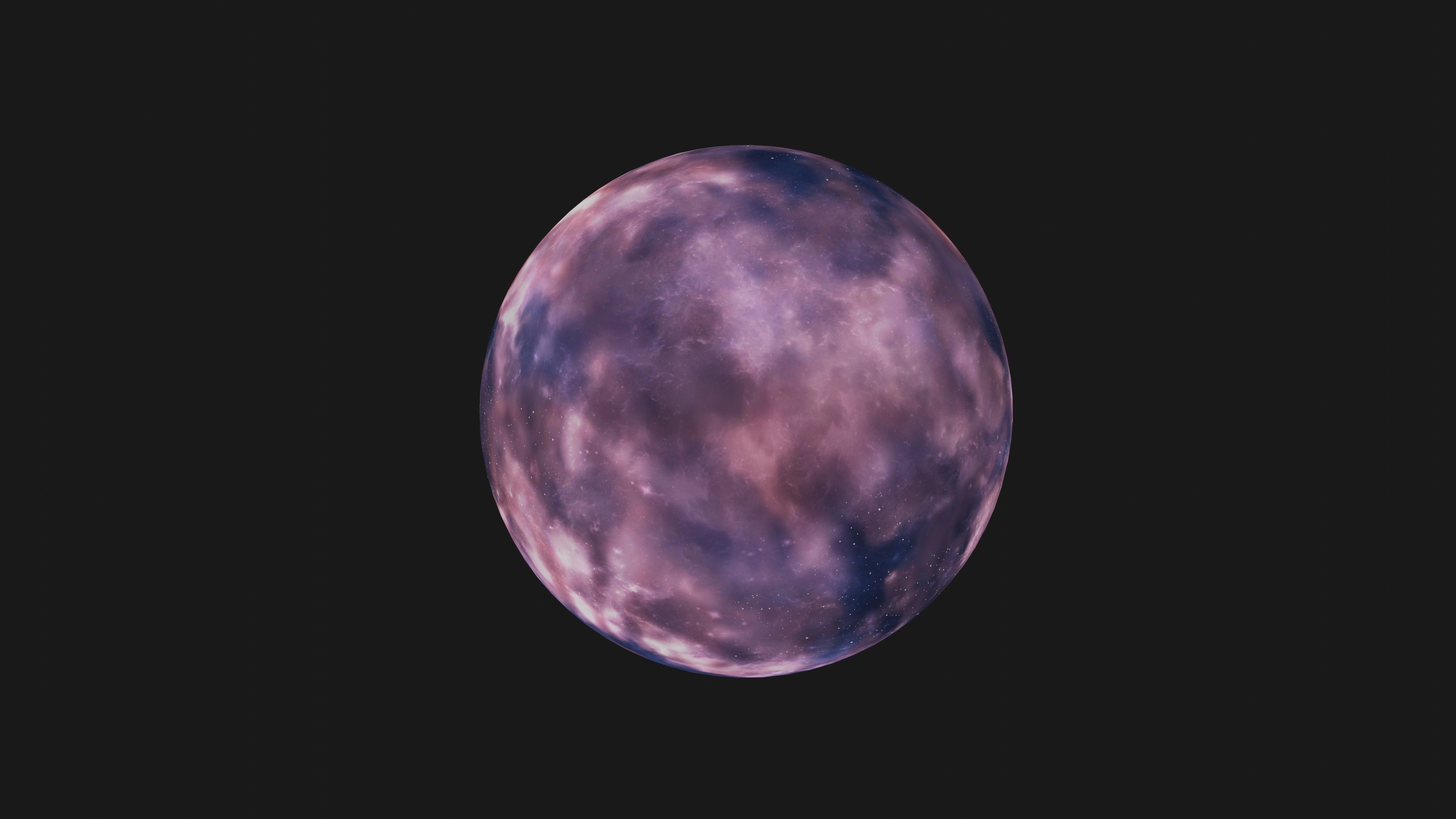 VR 360 extreme space environment - HDRI Panoramic Sky v21 Low-poly 3D model_1