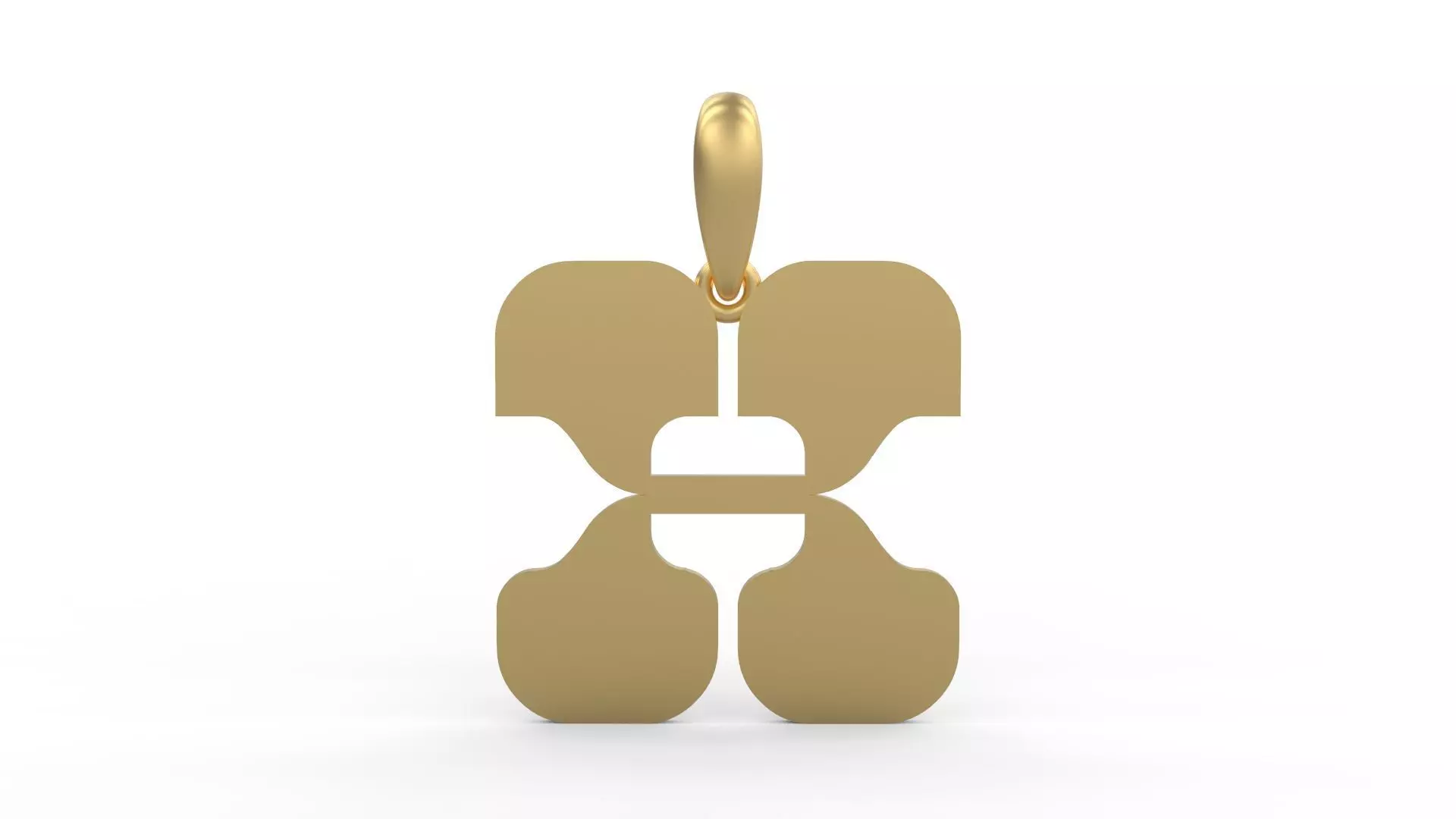 Initial Letters Pendant Discomobile 1972 X 3D print model_0