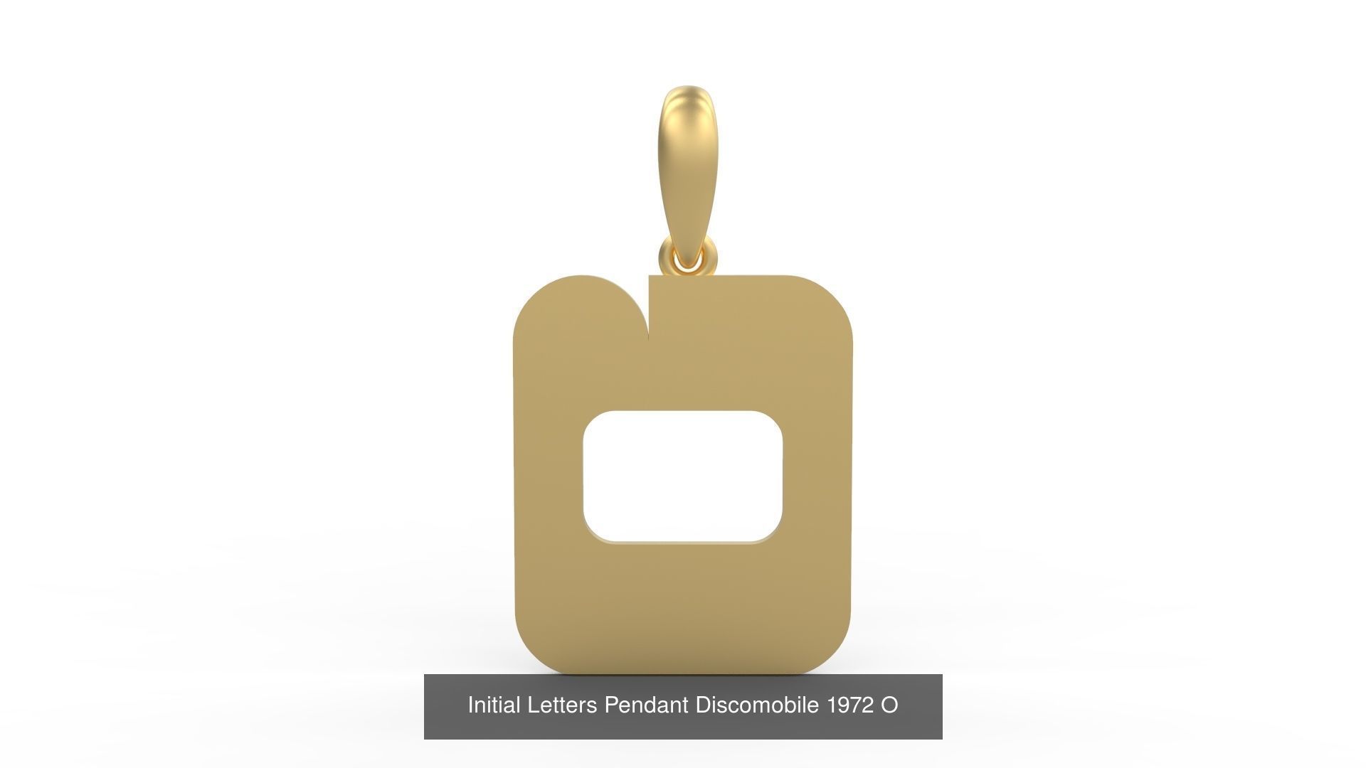Initial Letters Pendant Alphabets Discomobile 1972 3D Model Collection_17