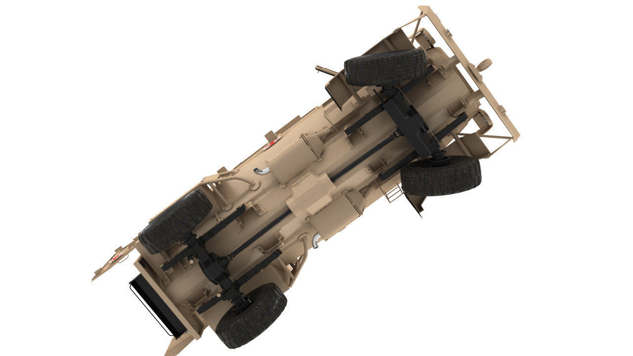 Rinkhals military vehicle 3D model_20