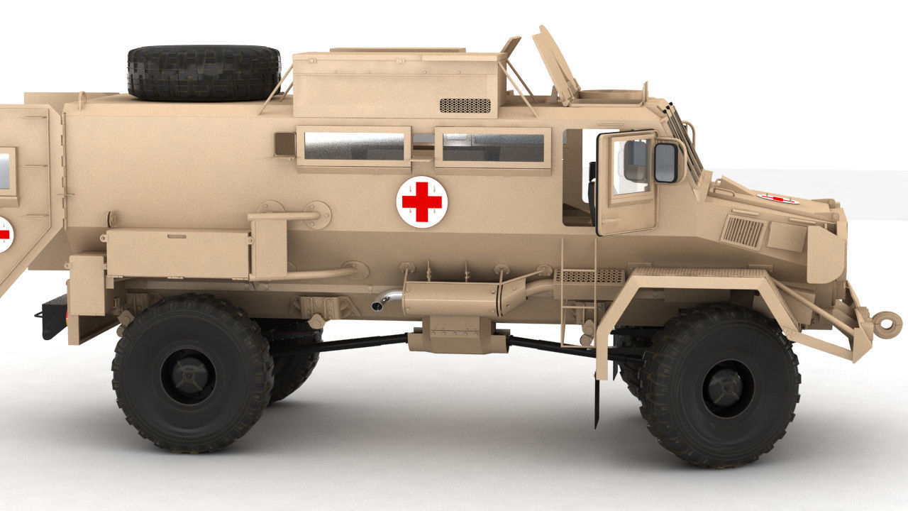 Rinkhals military vehicle 3D model_16