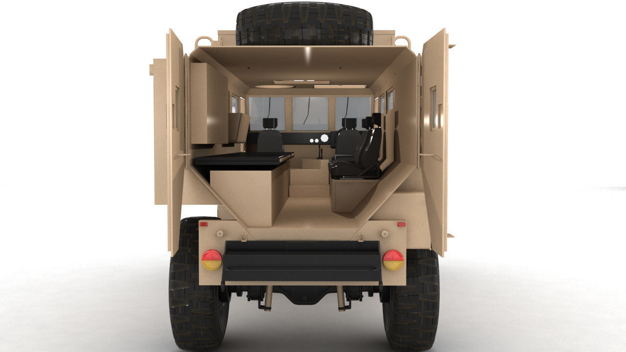 Rinkhals military vehicle 3D model_18