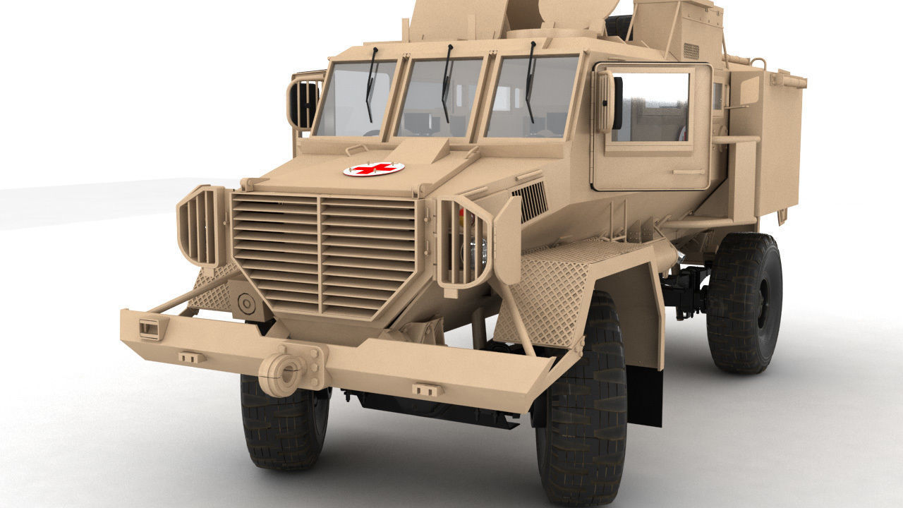 Rinkhals military vehicle 3D model_19