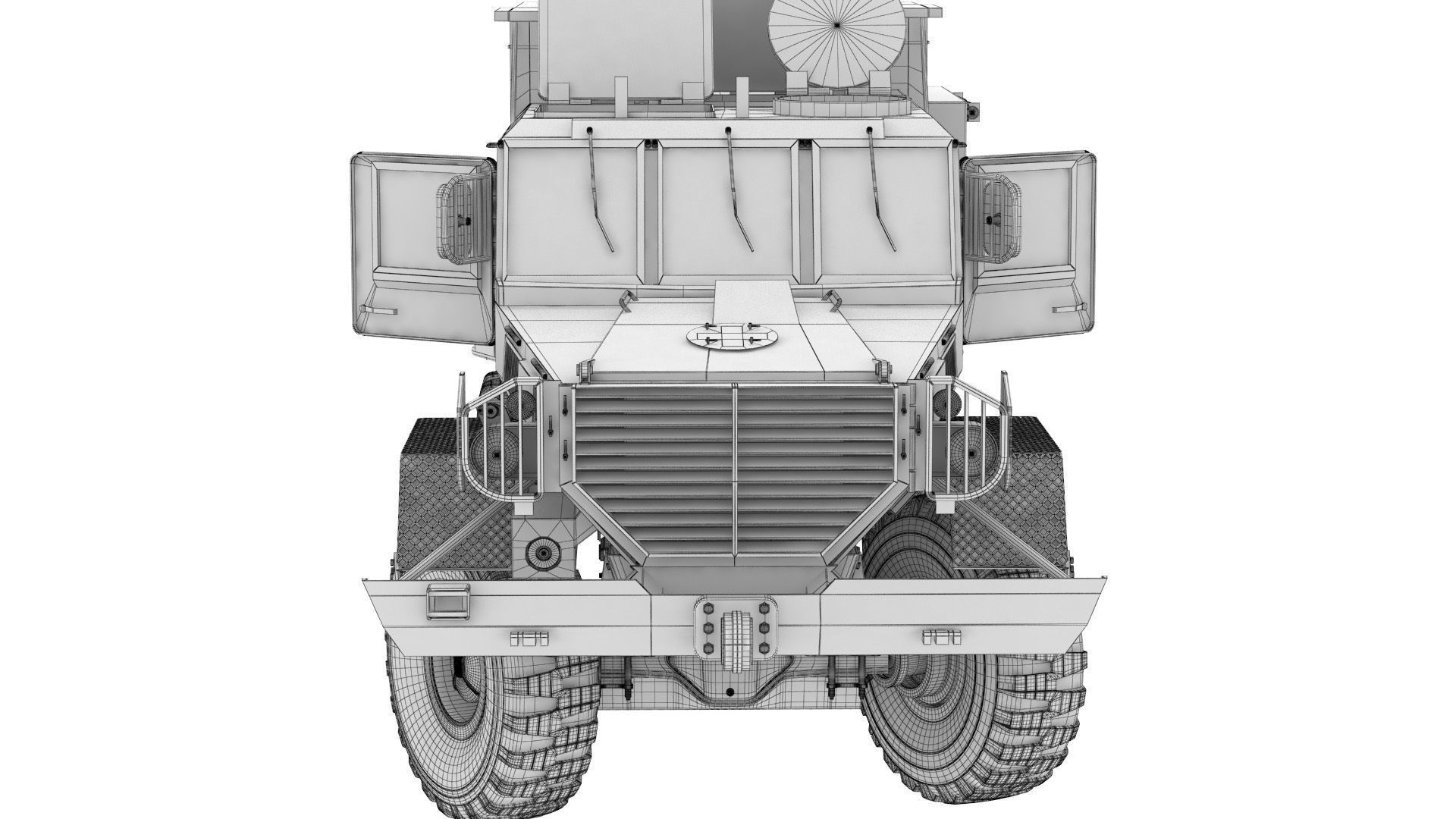 Rinkhals military vehicle 3D model_13