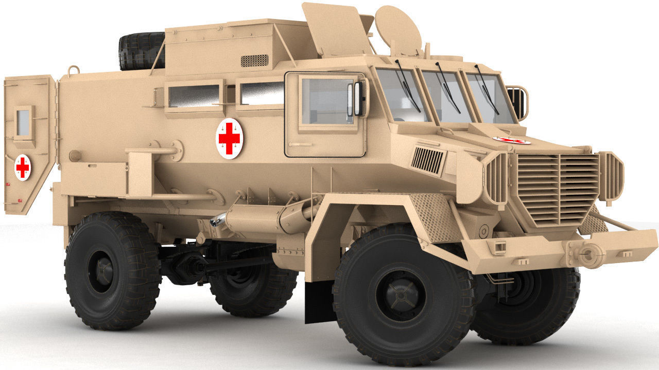 Rinkhals military vehicle 3D model_25
