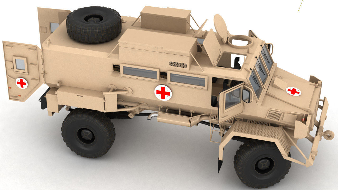 Rinkhals military vehicle 3D model_17
