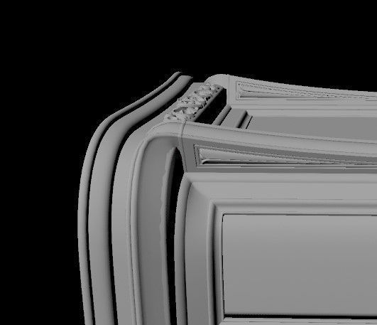 wardrobe for bedroom 3D model_3