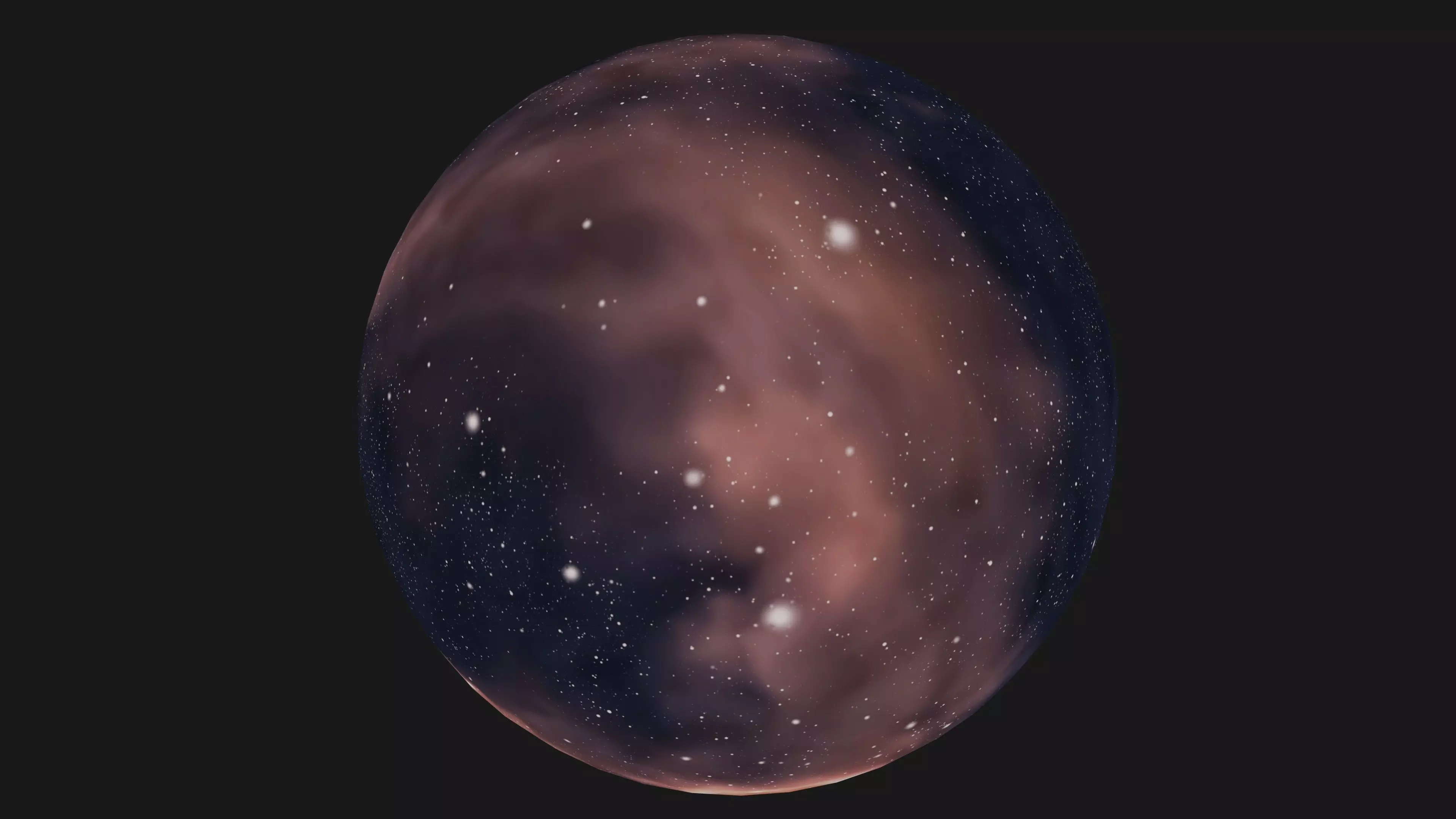 VR 360 extreme space environment - HDRI Panoramic Sky v22 Low-poly 3D model_0