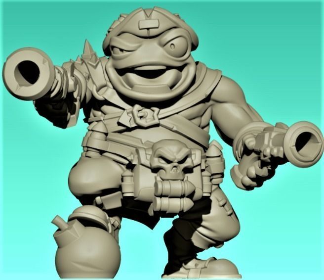 Toad team 3D Model Collection_5