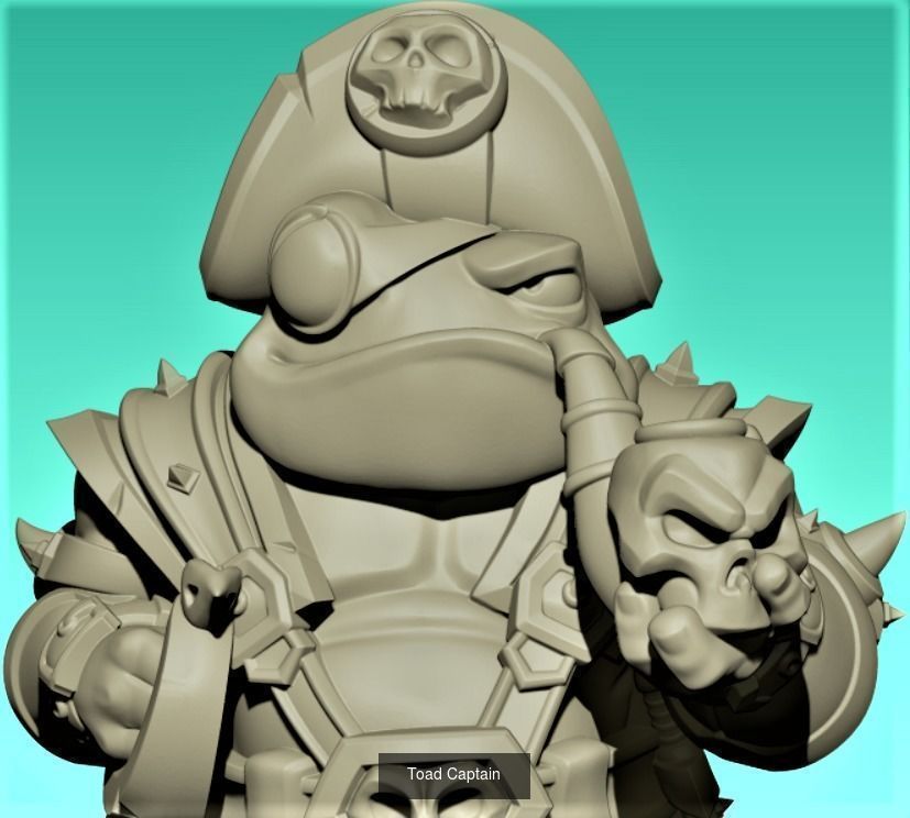 Toad team 3D Model Collection_2