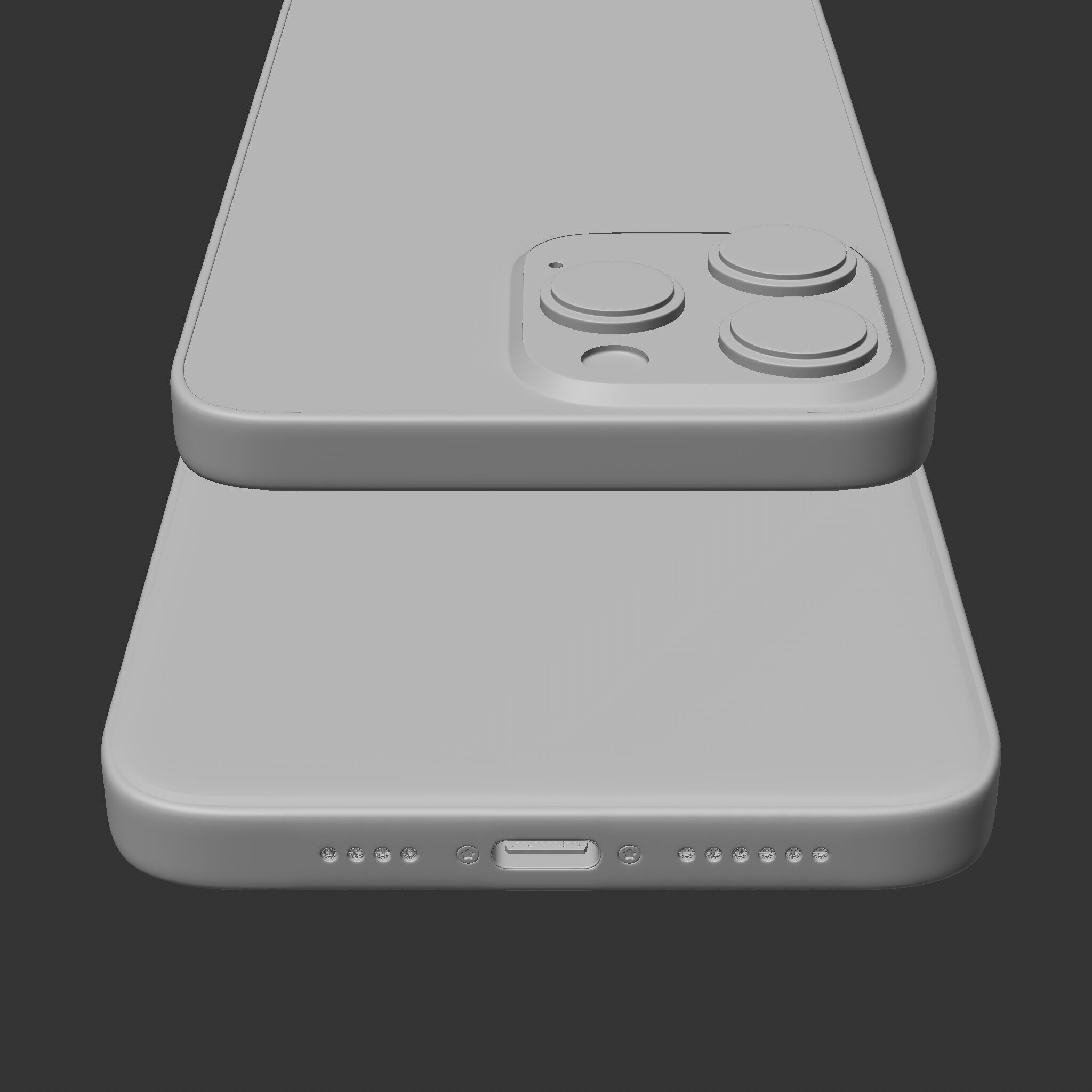 iPhone 16 Pro Max All Colors Plus Charger 3D model_8