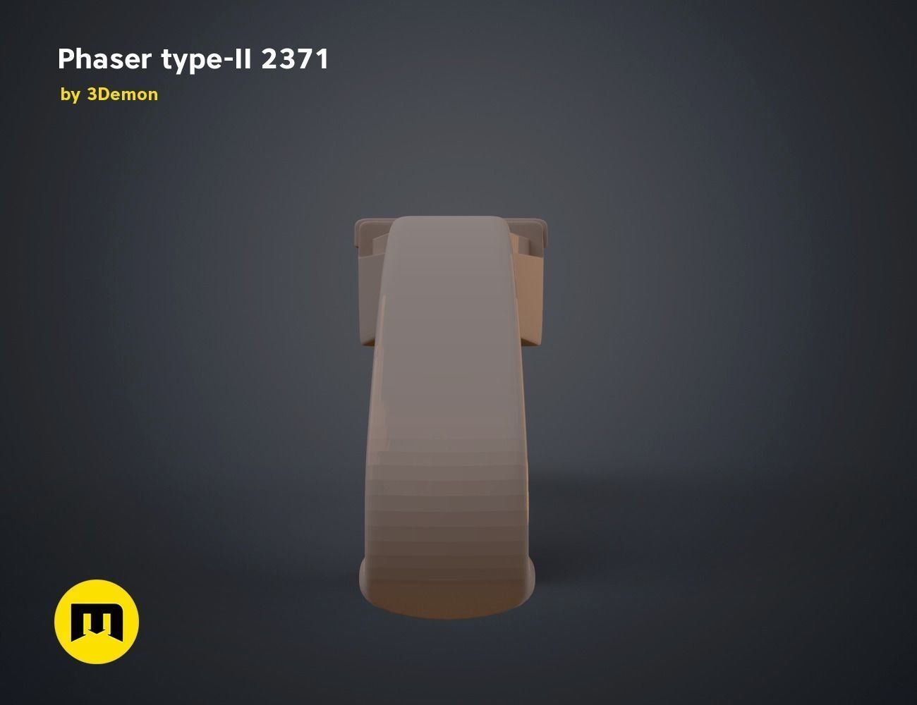 Phaser type-II 2371 3D print model_10